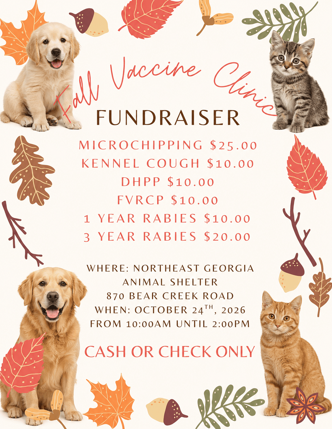 Fall Vaccine Clinic